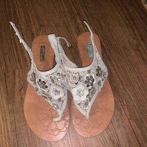 Lace sandals size 5.5